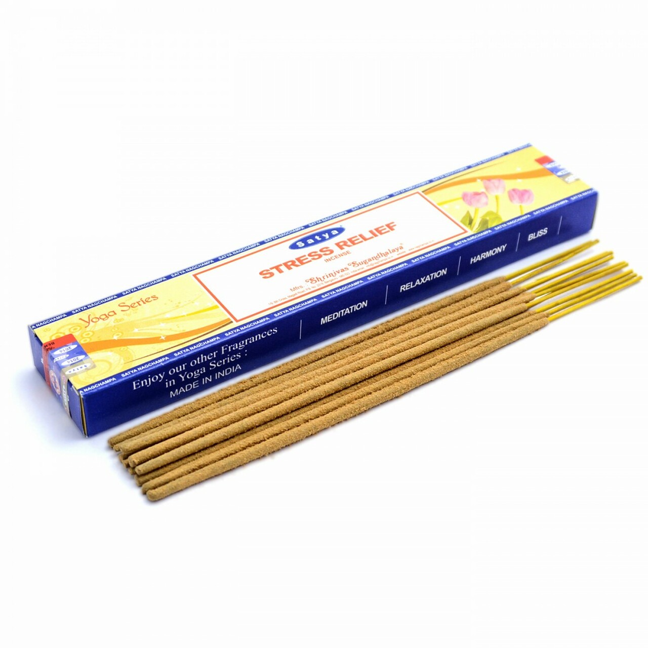 Satya Nag Champa Natural Incense - Stress Relief 15gram-hotRAGS.com