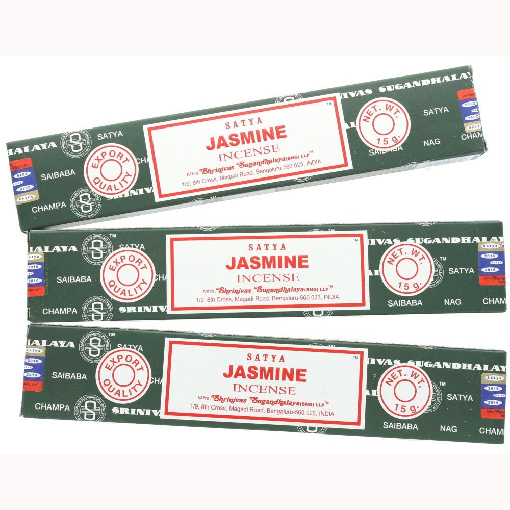 Satya Nag Champa Natural Incense - Jasmine 15grams-hotRAGS.com