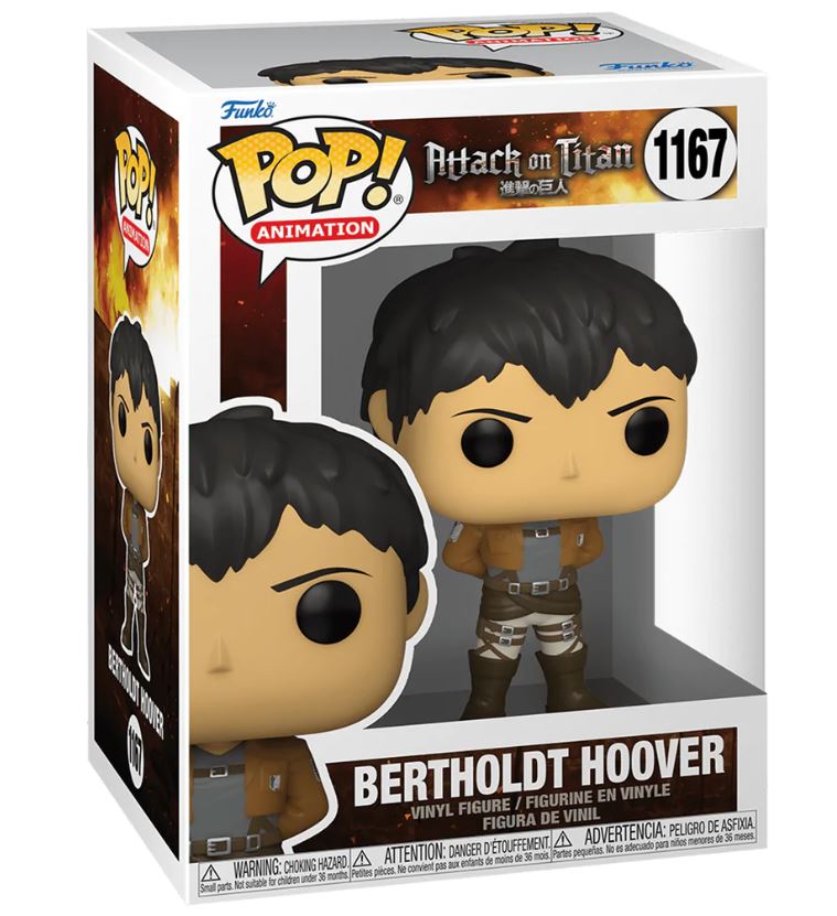 Funko POP! Bertholdt Hoover Attack on Titan-hotRAGS.com