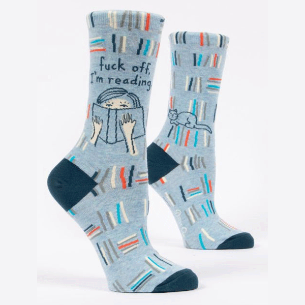 Socks - F Off I'm Reading-hotRAGS.com