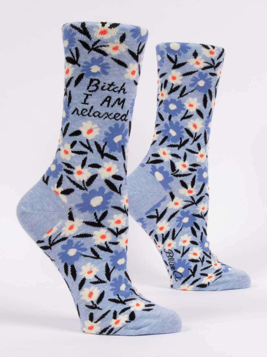 Socks - Bitch I Am Relaxed-hotRAGS.com