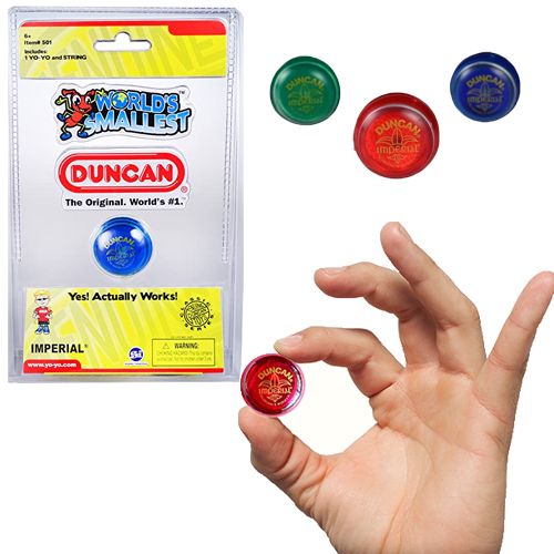 Toy World's Smallest Toy Yoyo Duncan-hotRAGS.com