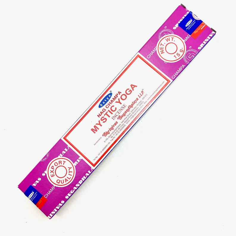 Satya Nag Champa Natural Incense - Mystic Yoga 15gram-hotRAGS.com