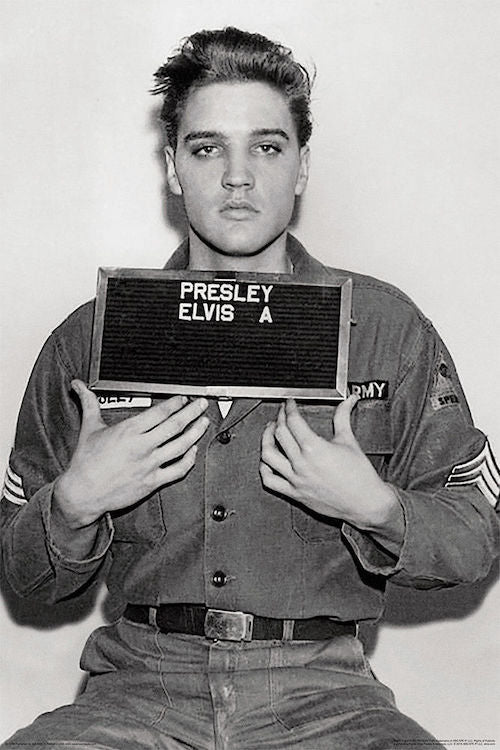 Poster - Elvis Enlist-hotRAGS.com