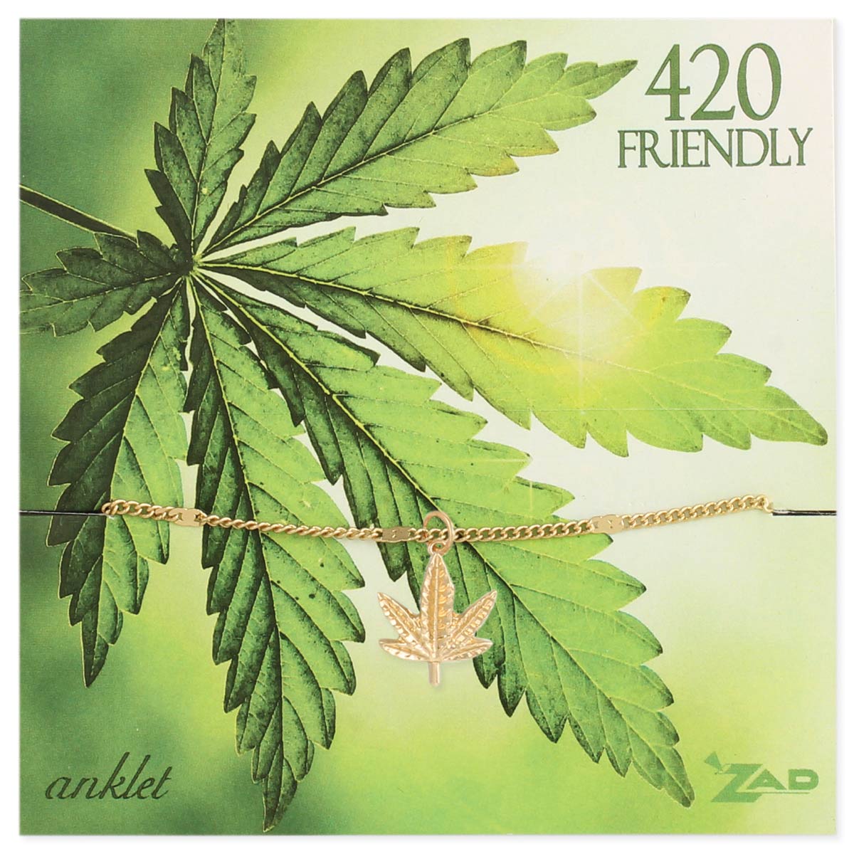 Anklet - 420 Leaf-hotRAGS.com