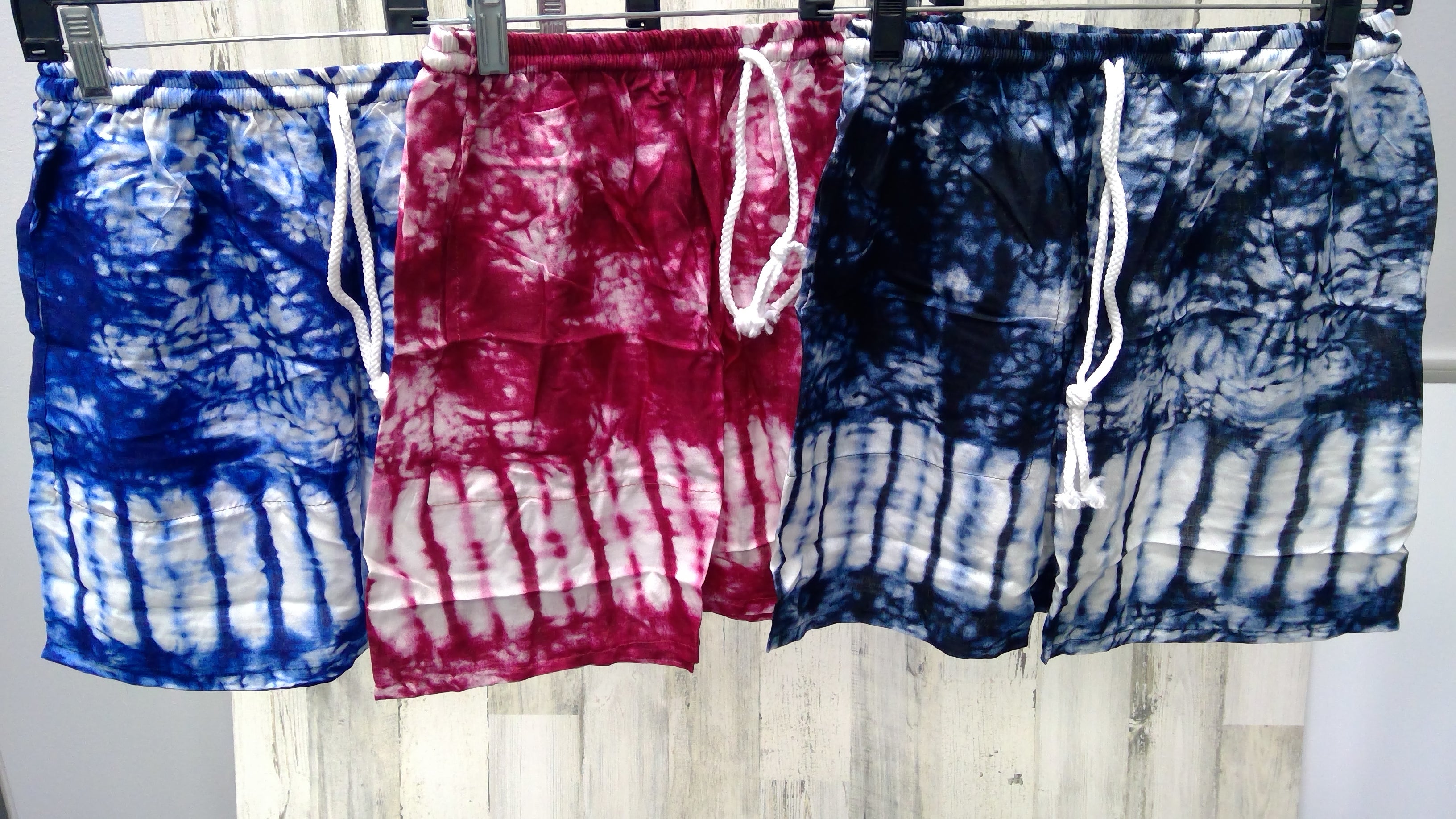 Jr Shorts Drawstring Tie Dye - Unique Colors And Designs!-hotRAGS.com