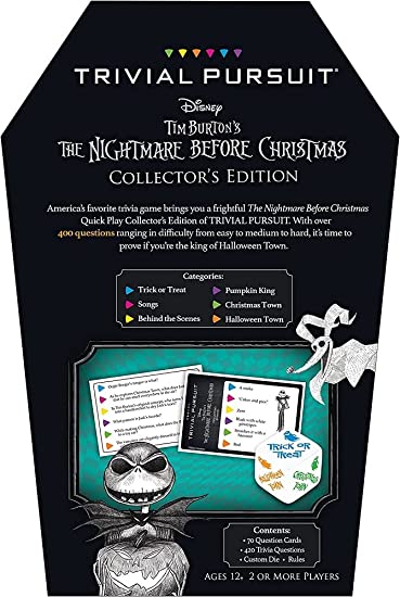 Game Trivial Pursuit - The Nightmare Before Christmas-hotRAGS.com