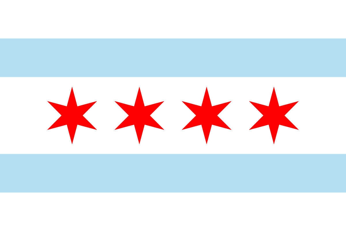 Flag - Chicago City-hotRAGS.com