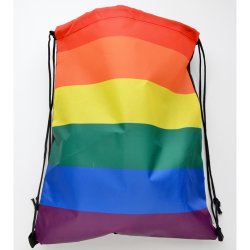 Bag - Rainbow Pride Drawstring-hotRAGS.com