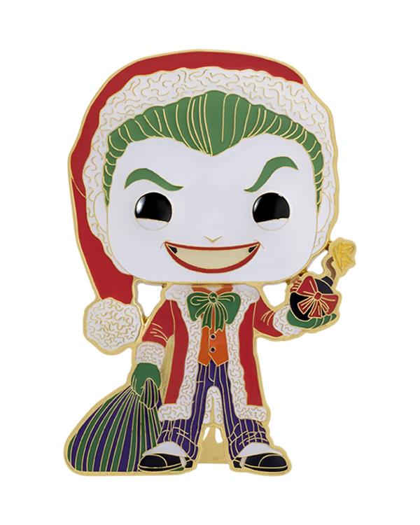 Funko Pop! Pins: DC Super Heroes - The Joker as Santa-hotRAGS.com
