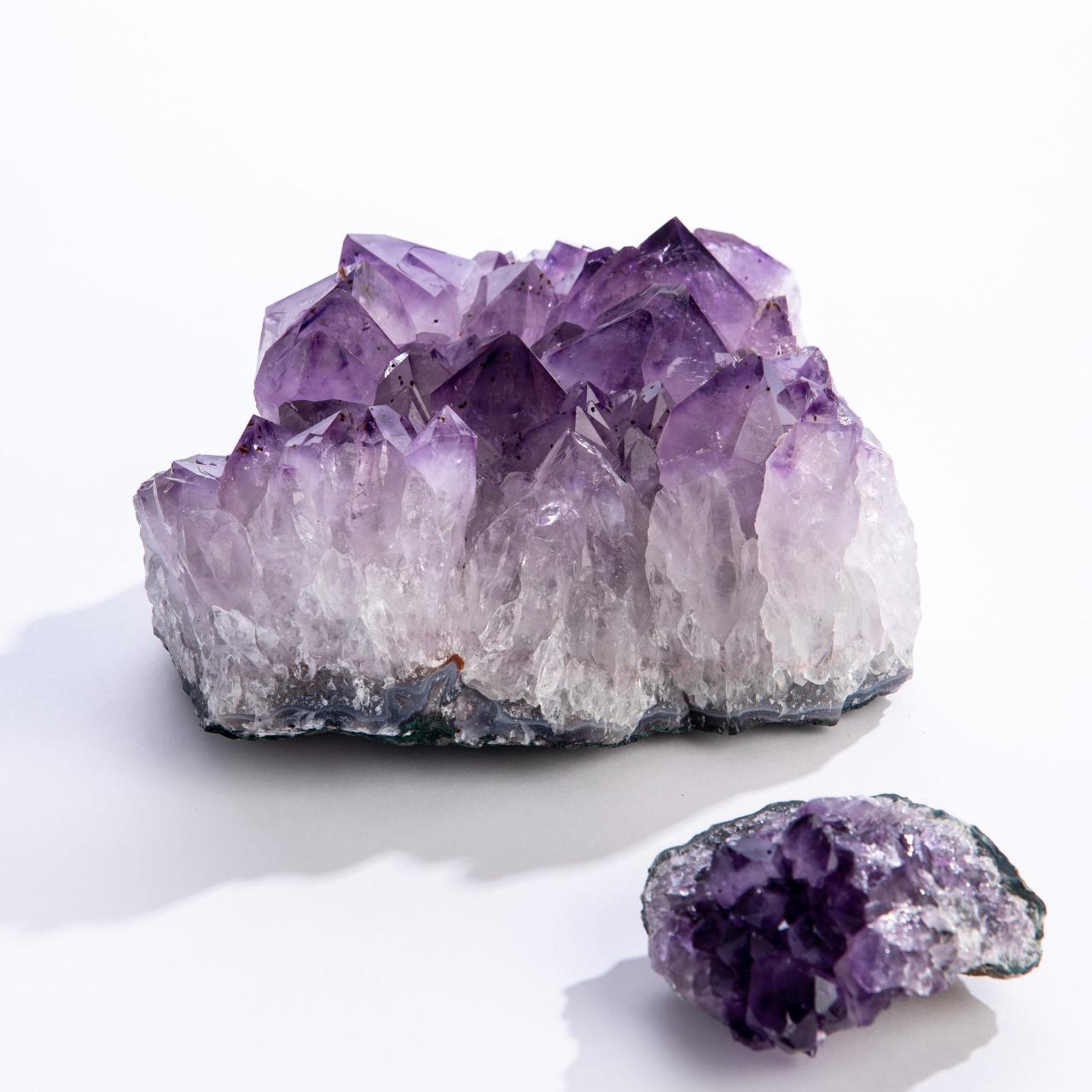 Amethyst Quartz Geode Druzy Crystal Cluster-hotRAGS.com