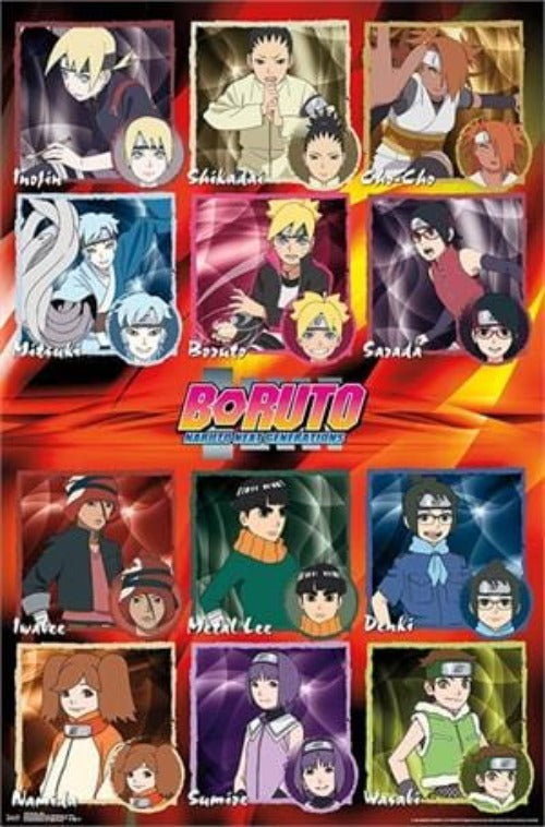 Boruto Naruto Next Generations Anime Poster – My Hot Posters