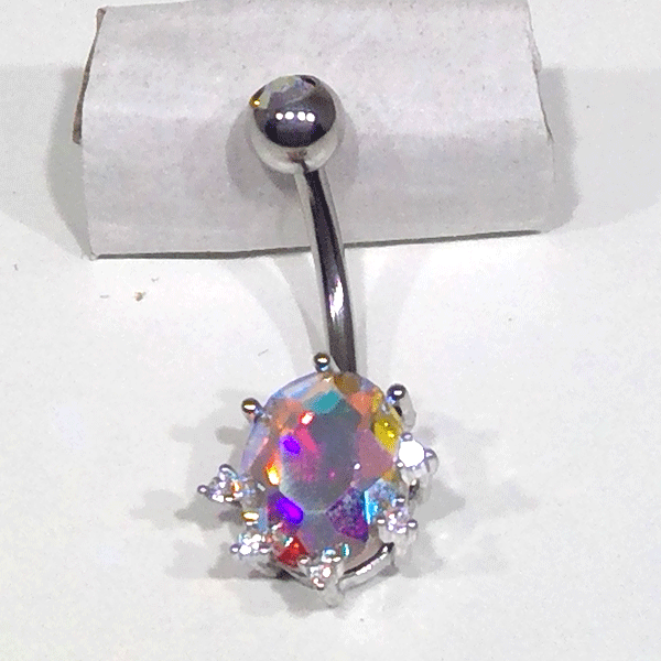 Belly Ring Ab Cz-hotRAGS.com