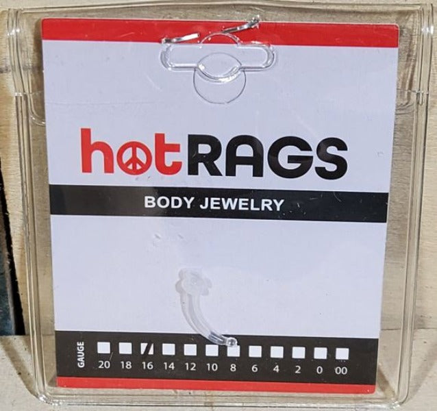 Eyebrow - Clear Retainer 16g-hotRAGS.com