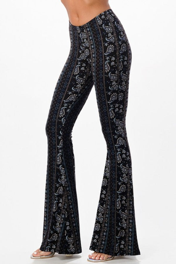 Palazzo Pants - Bandana Floral-hotRAGS.com