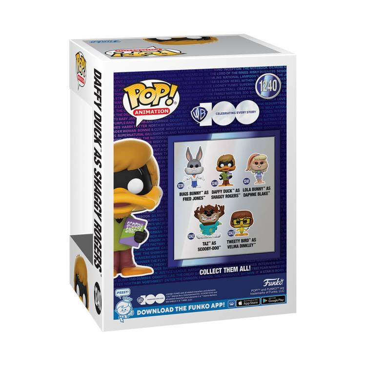 Funko POP! Warner Bros. 100th Anniversary Looney Tunes x Scooby-Doo - Daffy Duck as Shaggy Rogers-hotRAGS.com