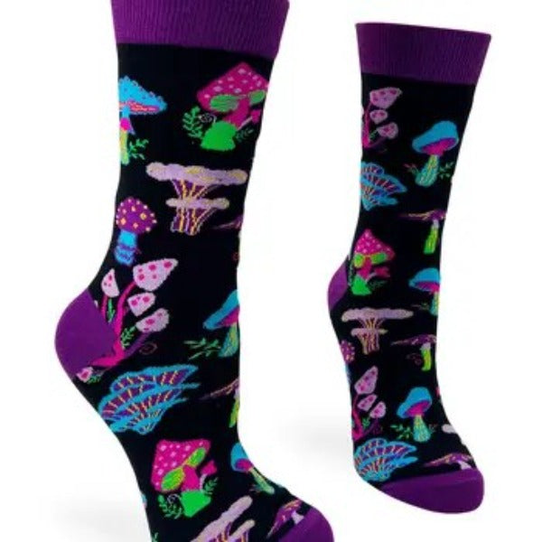 Socks - Trippy Mushrooms-hotRAGS.com