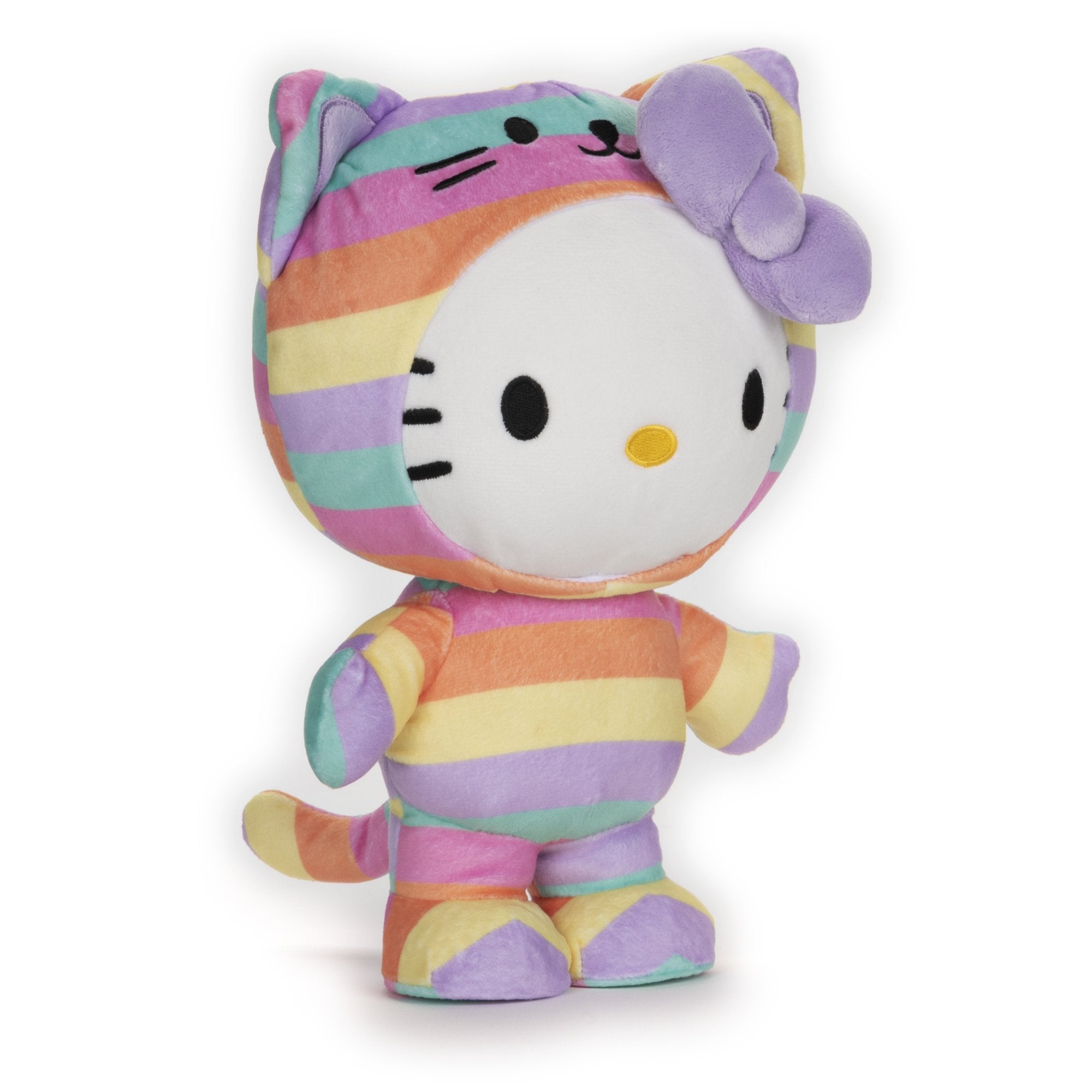 Hello Kitty Rainbow Kitty 9.5 Inch Plush-hotRAGS.com