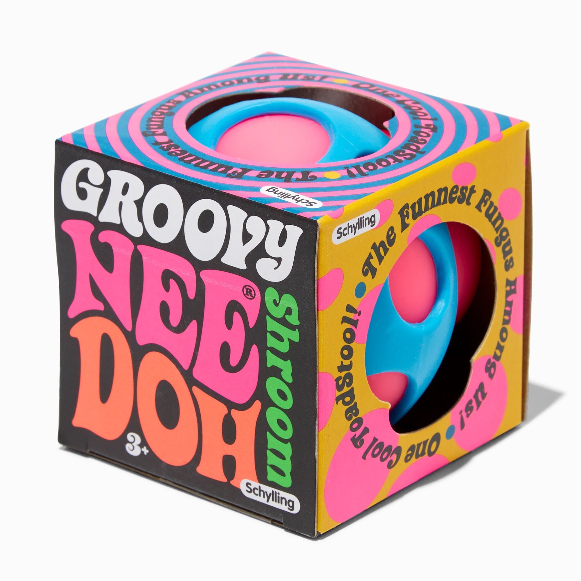 Needoh Groovy Shroom - 1 Random Color Stress Ball-hotRAGS.com