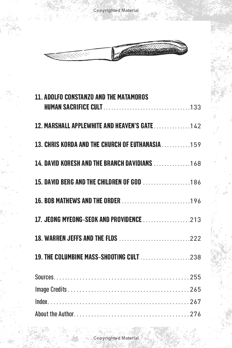 Book - Killer Cults: Stories of Charisma, Deceit, and Death Book-hotRAGS.com