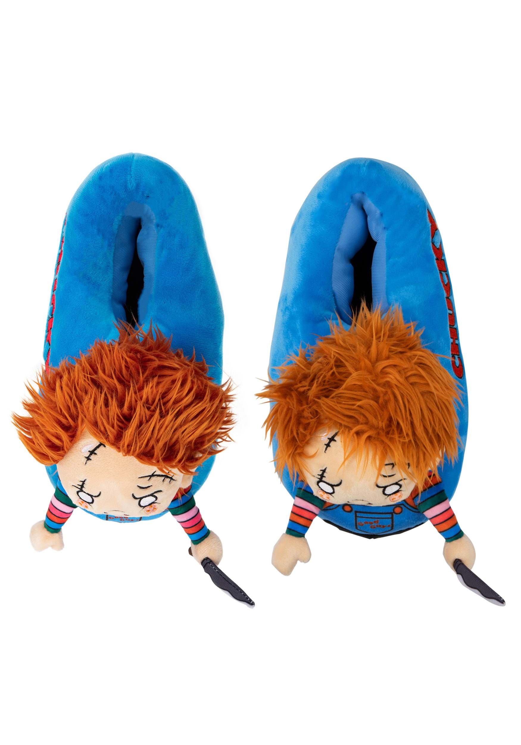 Slippers - Chucky 3D Slippers for Adults-hotRAGS.com