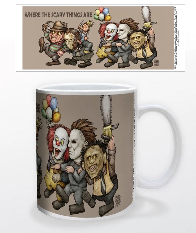 Mug - Big Chris - Where the Scary Things Are - 11 oz. Ceramic-hotRAGS.com