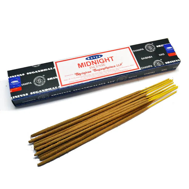 Satya Nag Champa Natural Incense - Midnight 15gram-hotRAGS.com