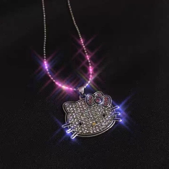 Necklace - Hello Kitty Bling-hotRAGS.com