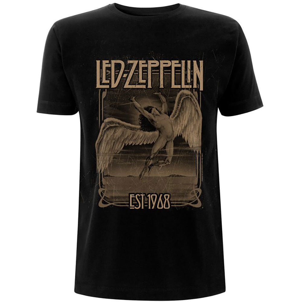 T Shirt - Led Zeppelin Faded-hotRAGS.com