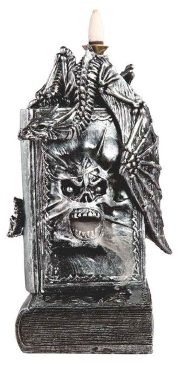 Cone Burner Backflow - Silver Dragon on Book of Dead-hotRAGS.com