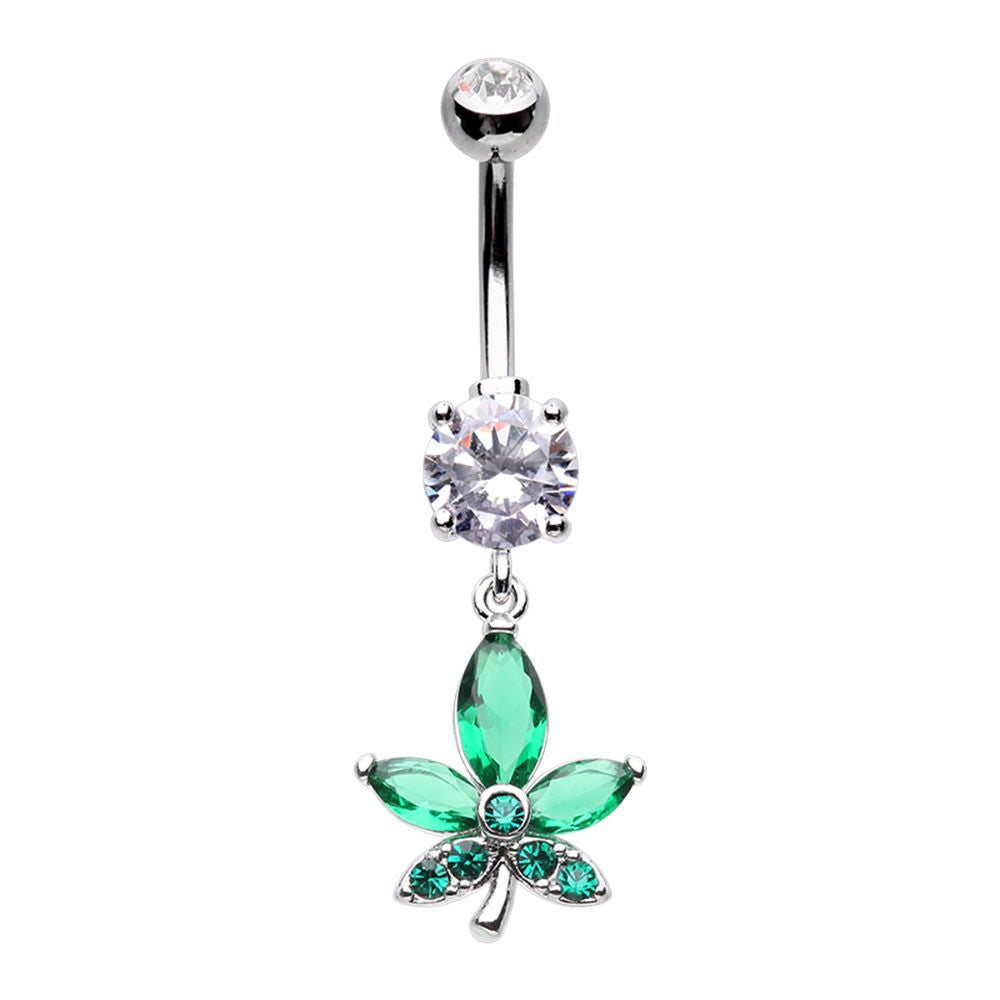 Belly Ring - Cannabis-hotRAGS.com