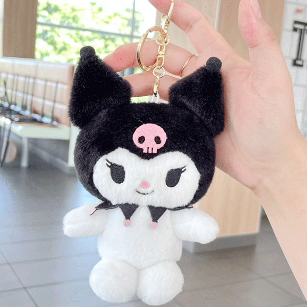 Keychain - Plush Kuromi