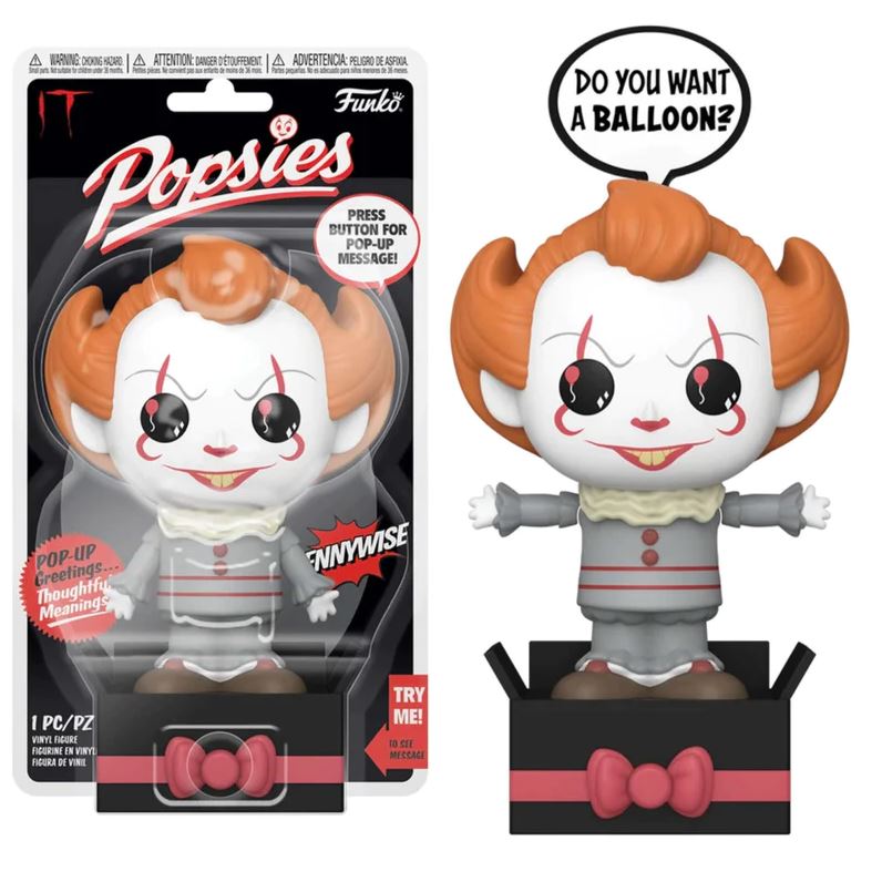 Hot Topic Funko Pop Pennywise Metallic IT Metallic Pennywise With