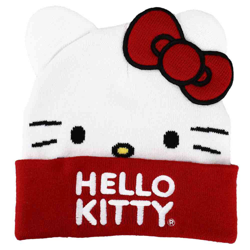Beanie Hello Kitty 3d Ears-hotRAGS.com