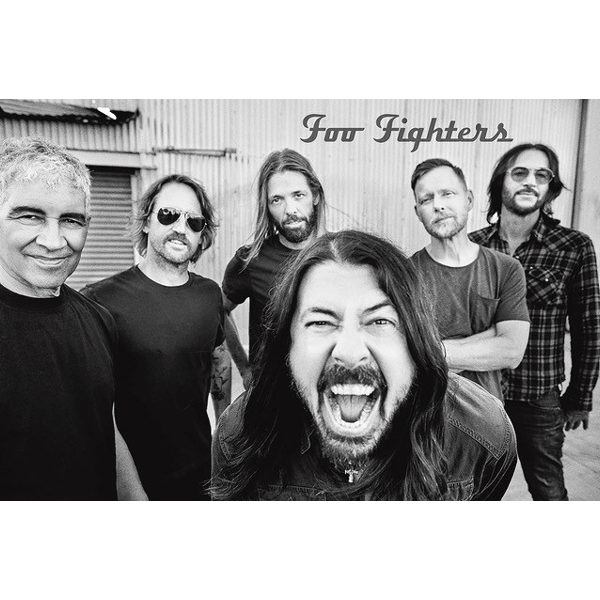 Poster - Foo Fighters Group Shot-hotRAGS.com