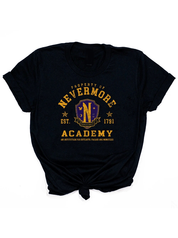T-Shirt - Nevermore Academy-hotRAGS.com