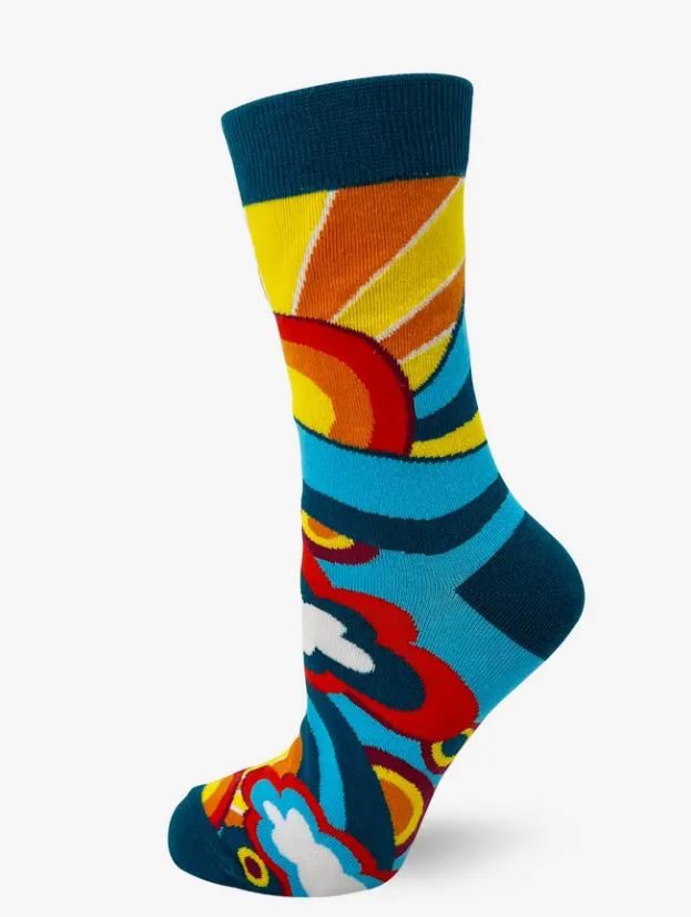 Socks - Fuck This Shit Ladies' Crew Socks-hotRAGS.com