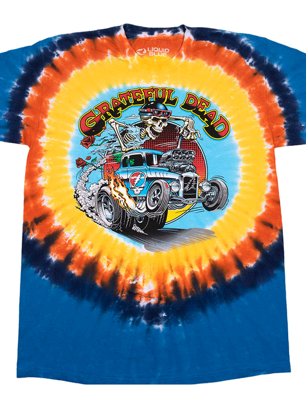 T-Shirt - Grateful Dead Hot Rod T-Shirt-hotRAGS.com