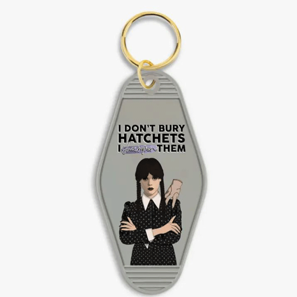 Keychain - Motel Wednesday-hotRAGS.com
