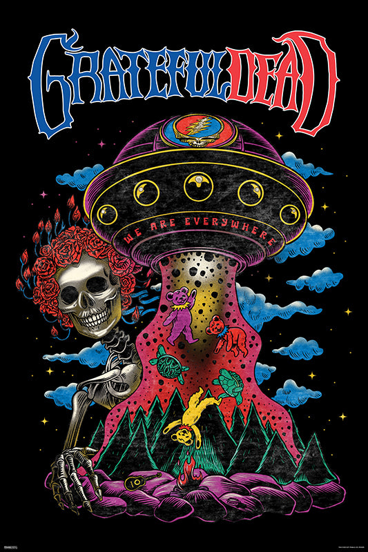 Grateful Dead UFO Poster-hotRAGS.com