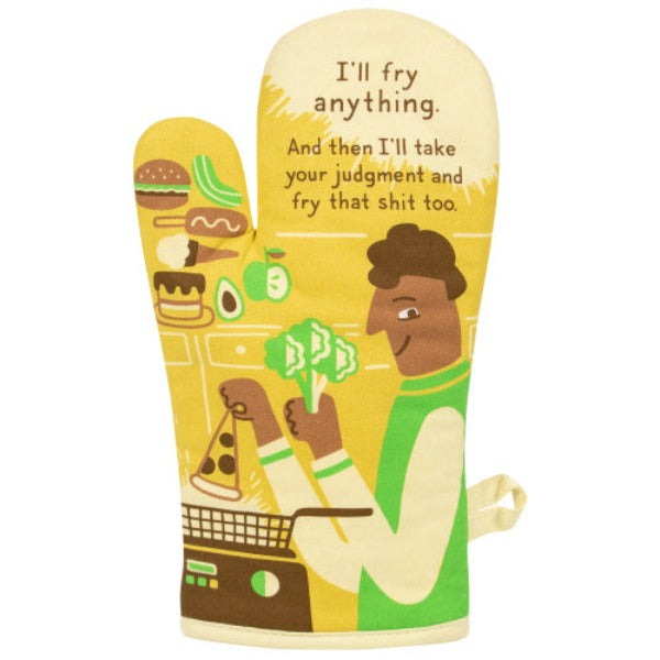 Oven Mitt - I'll Fry Anything-hotRAGS.com