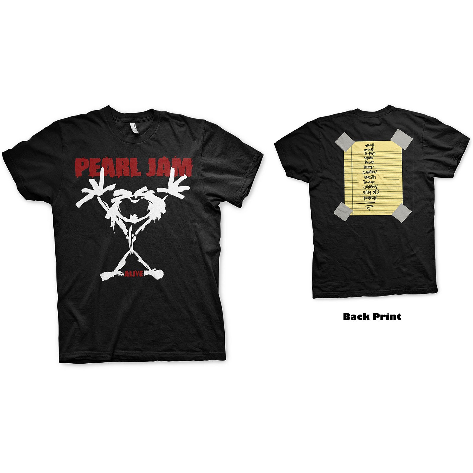 Pearl Jam Stickman T-Shirt-hotRAGS.com