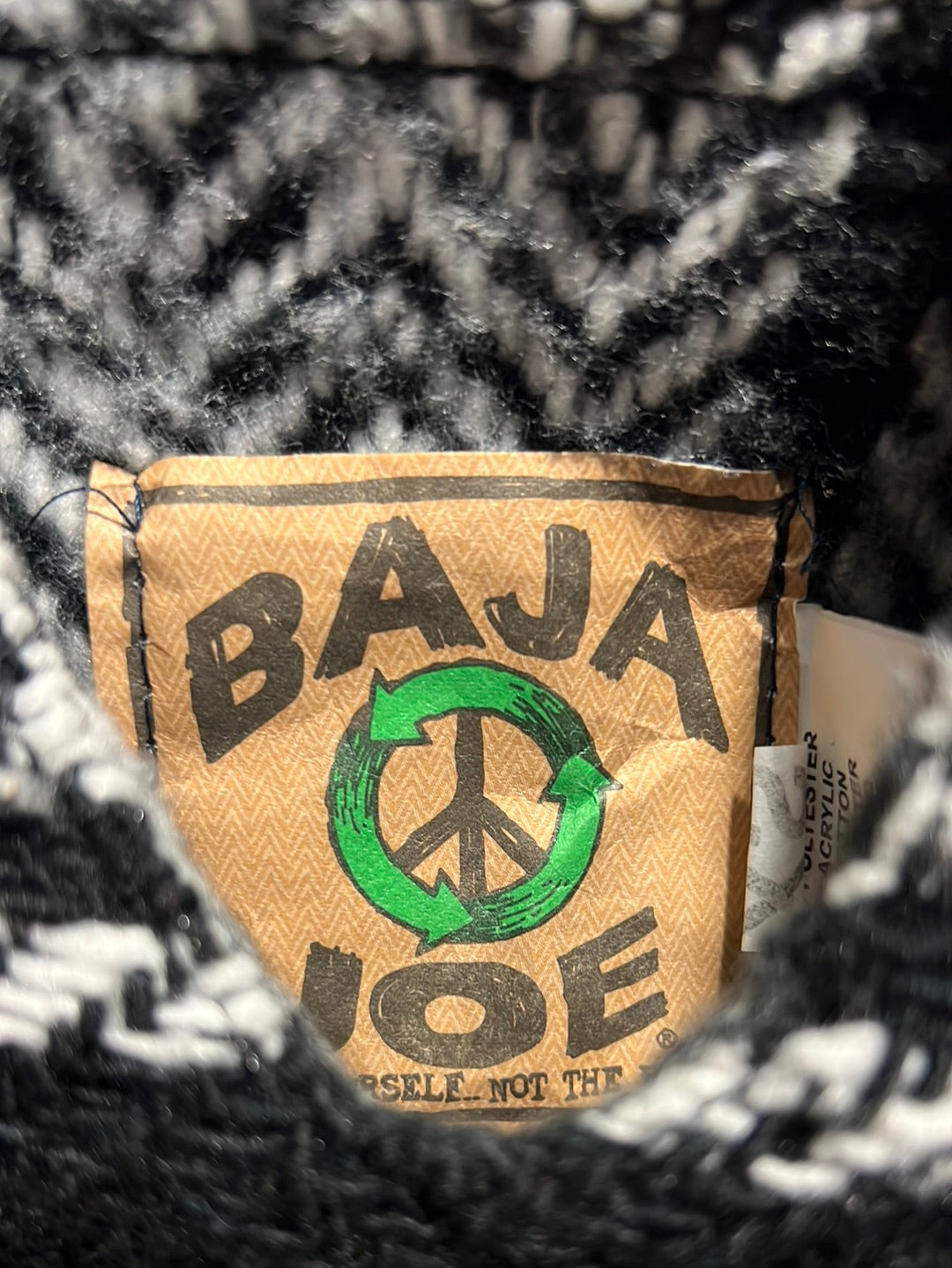 Baja Joe Hoodie -Black And White - Top Seller!-hotRAGS.com