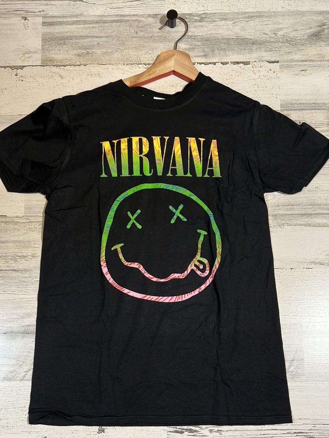 T Shirt Nirvana Sorbet Ray Smil-hotRAGS.com