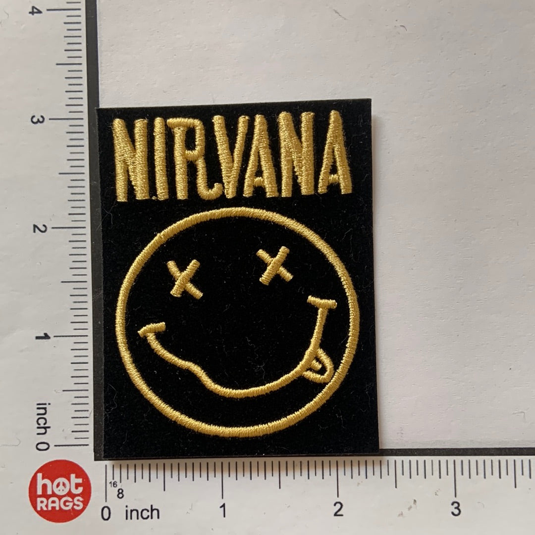 Patch Nirvana Smiley-hotRAGS.com