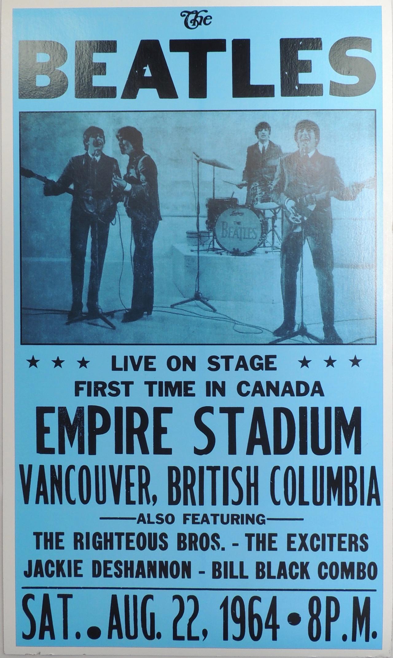 Concert Poster - Beatles Empire Stadium - 22x14-hotRAGS.com