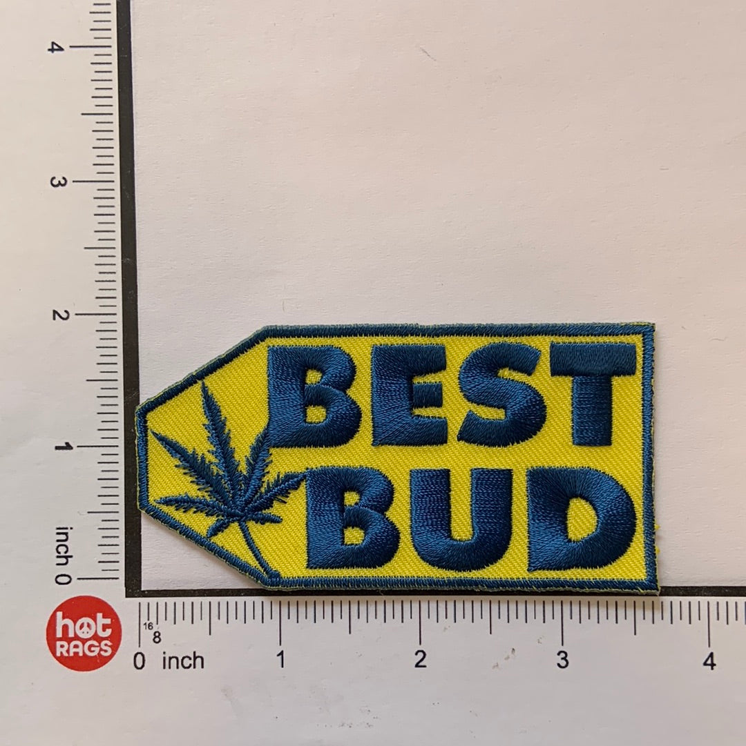 Patch Best Bud Leaf-hotRAGS.com