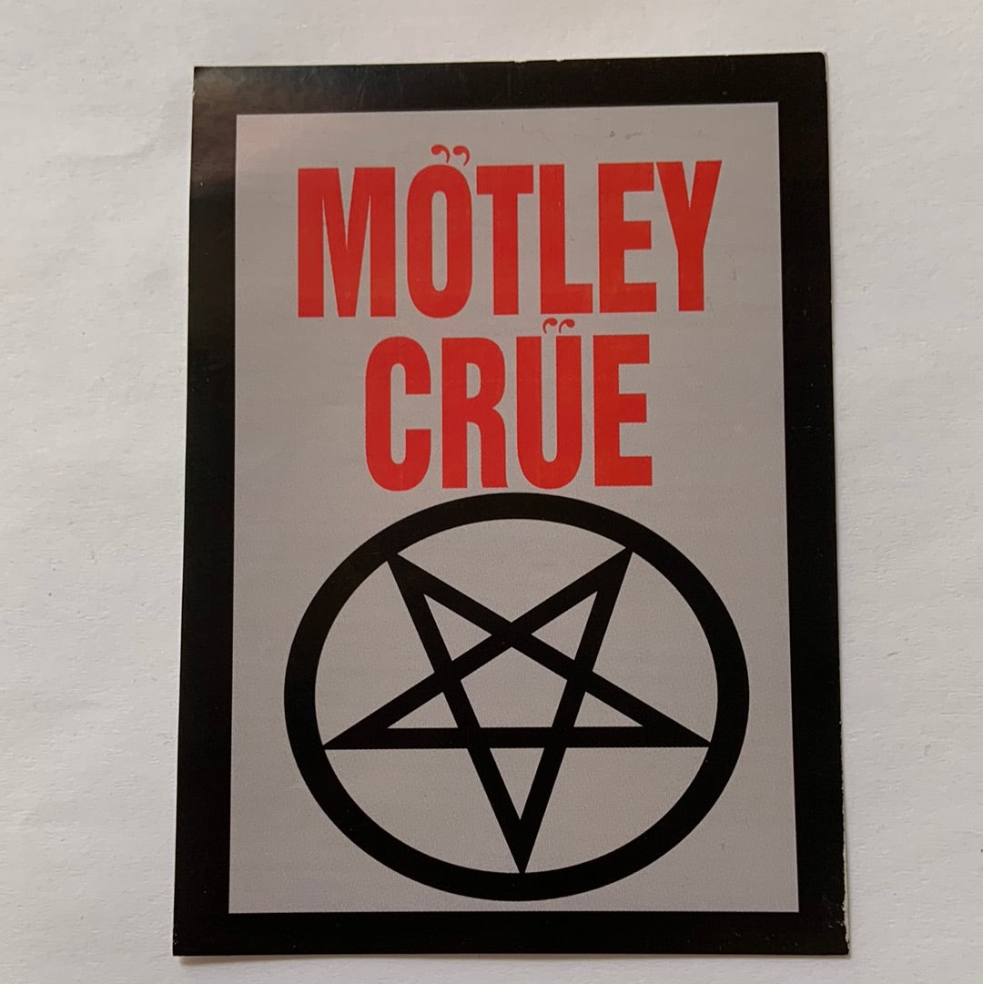 Sticker Motely Crue-hotRAGS.com