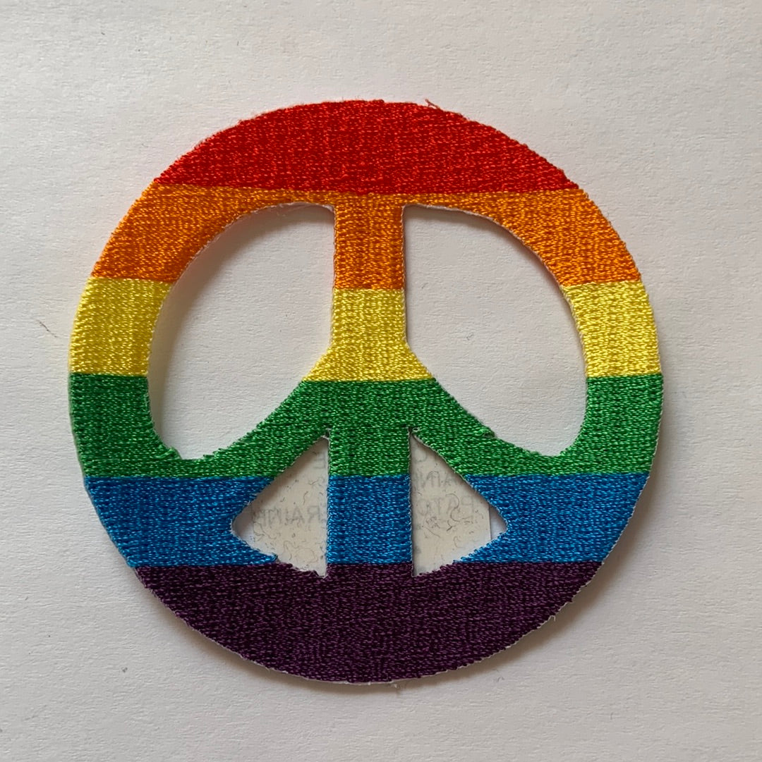 Patch Peace Rainbow-hotRAGS.com