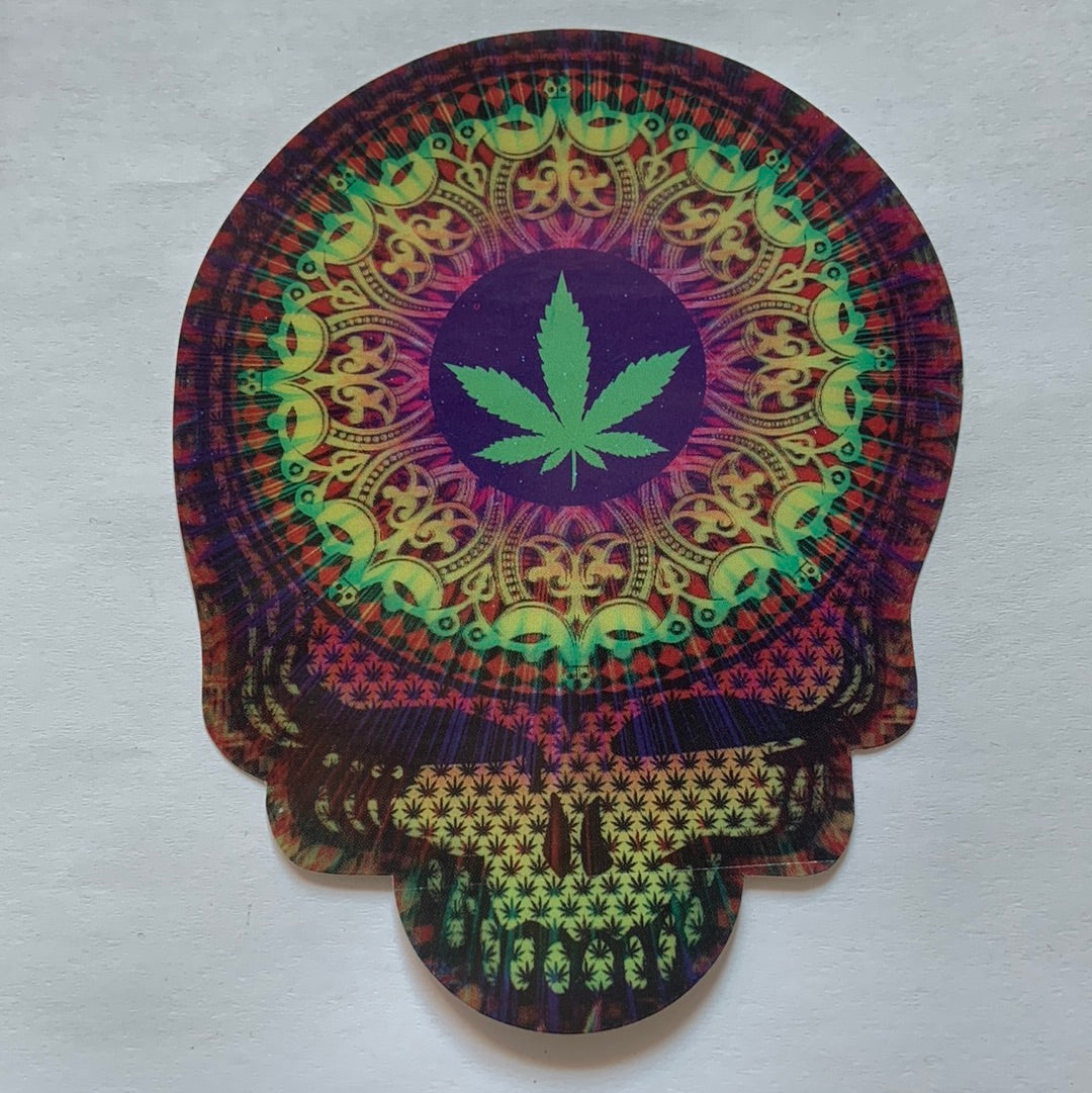 Sticker - Steal Your Face Leaf-hotRAGS.com